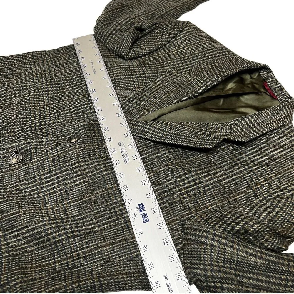 Hart Schaffner Marx 3 Button‎ Blazer Mens 42L Tailored Fit